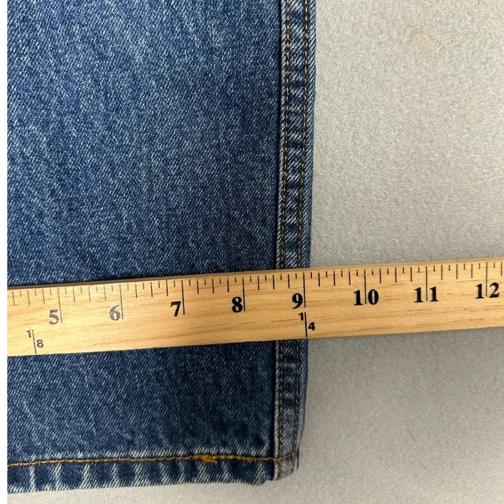 Levis 505 Jeans Mens 38X30 Regular Fit Straight Leg 5-Pocket Red Tab Denim Pants